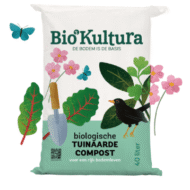 Foto van een zakBio-Kultura Biologische Tuinaarde verkrijgbaar bij DeDuurzameTuin.nl