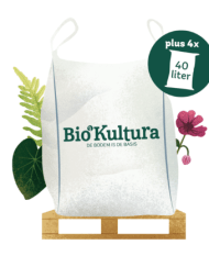 Foto van een big bag Mestcompost Bio-Kultura verkrijgbaar bij DeDuurzameTuin.nl