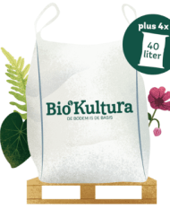Foto van een big-bag Bio-Kultura Tuinaarde + losse zakkenverkrijgbaar bij DeDuurzameTuin.nl