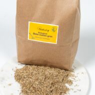 label van natuly blote voeten gras verpakking graszaad informatie
