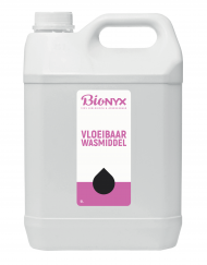BIOnyx vloeibaar wasmiddel 5l (voorkant)