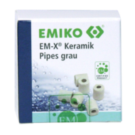 EM-X Keramiekbuisjes grijs