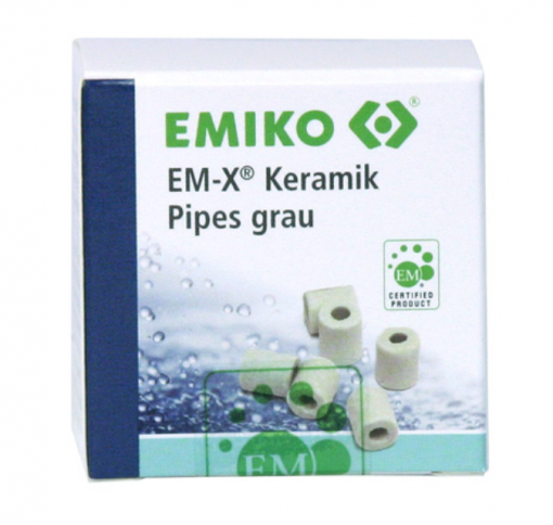 EM-X Keramiekbuisjes grijs