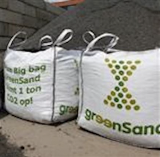 Foto van Olivijnzand in Big Bag verkrijgbaar bij DeDuurzameTuin.nl
