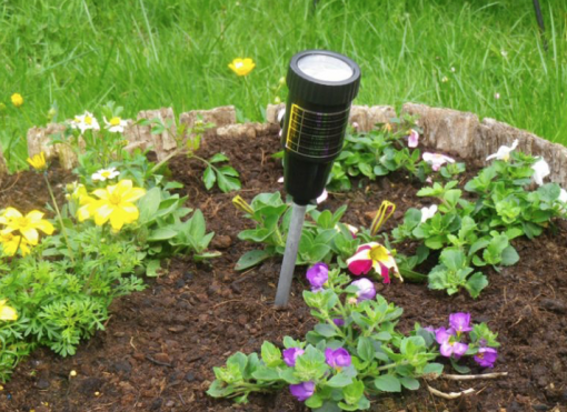 Professionele pH en Vochtmeter met lange sonde