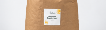 Natuly biologische zwarte haver in een 20 kg zak