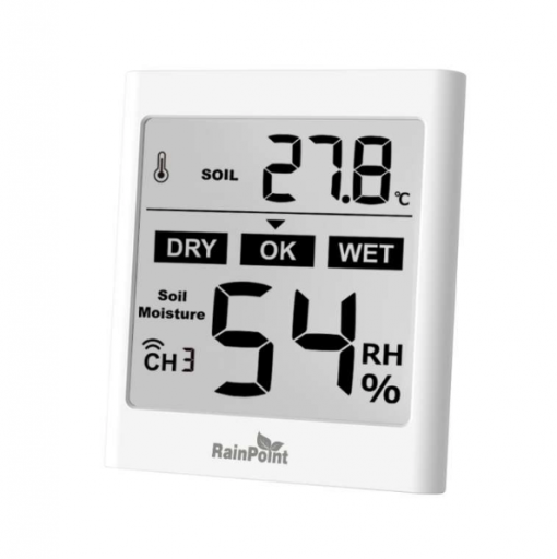 Draadloze bodemvochtmeter met sensor