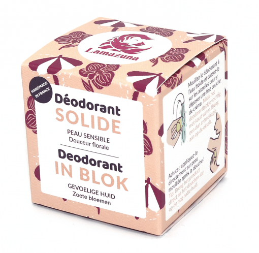 Lamazuna Deodorant Gevoelige huid Bloemen