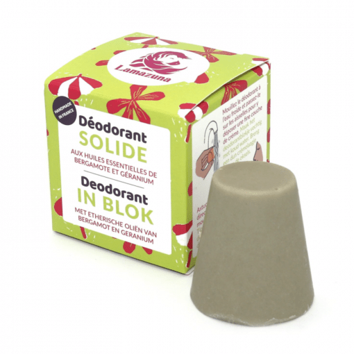 Lamazuna deodorant Bergamot en Geranium