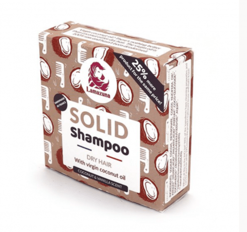 Lamazuna Shampoo droog haar Kokosolie