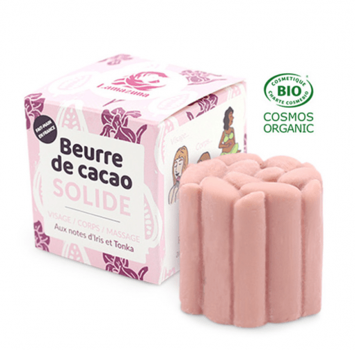 Lamazuna cacaoboter is een heerlijke 100% natuurlijke cacaoboter