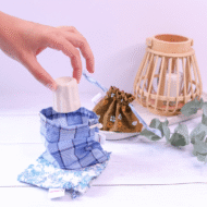 Foto van een Lamazuna stoffen etui verkrijgbaar bij DeDuurzameTuin.nl