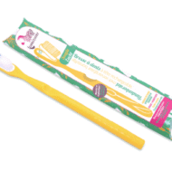 Foto van een Lamazuna tandenborstel verkrijgbaar bij DeDuurzameTuin.nl