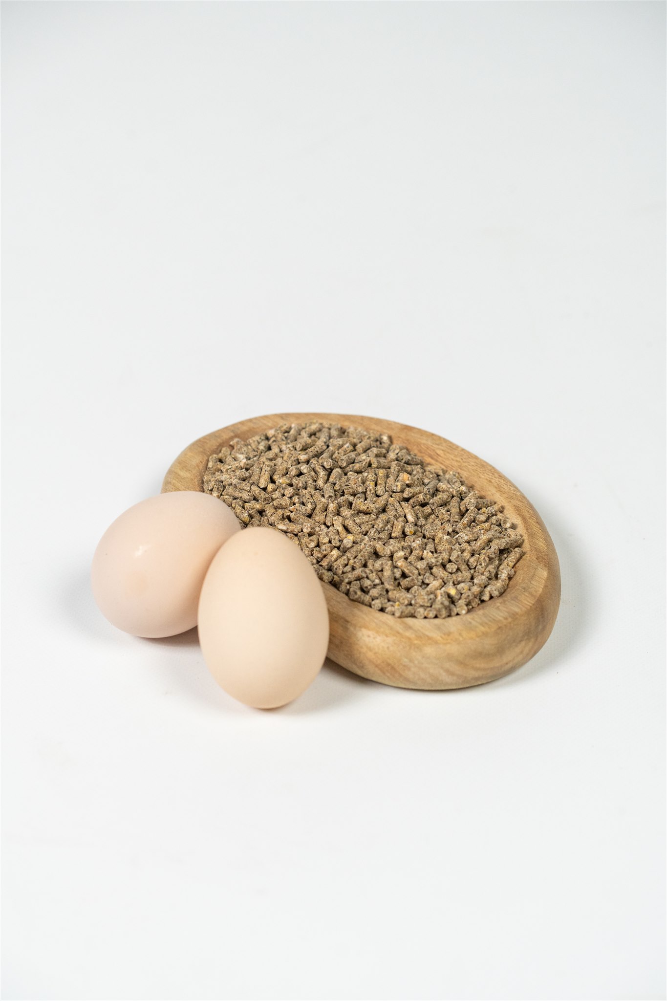 Natuly Biologische Legkorrel zorgt voor gezonde eieren.