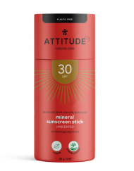 Foto van een Attitude Zonnebrandstick parfumvrij verkrijgbaar bij DeDuurzameTuin.nl