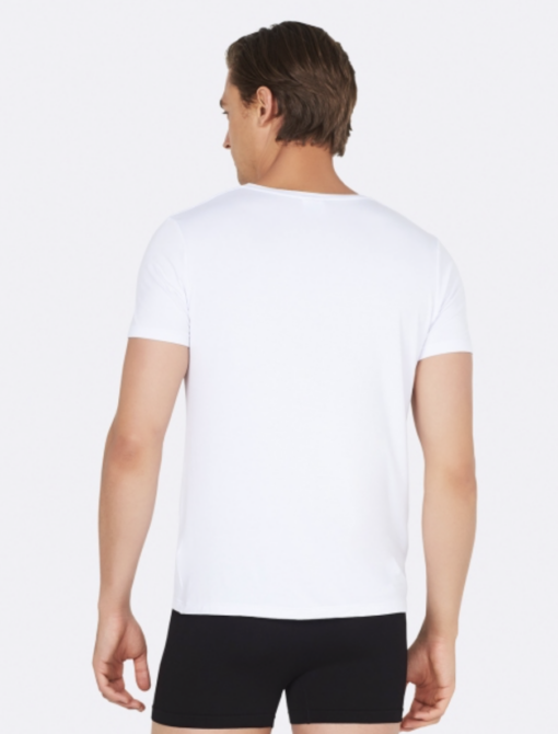 Boody T-Shirt met V-hals verkrijgbaar bij DeDuurzameTuin.nl