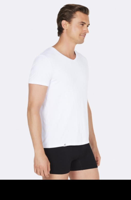 Boody T-Shirt met V-hals verkrijgbaar bij DeDuurzameTuin.nl