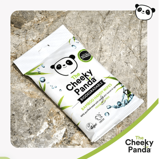 Foto van Cheeky Panda vochtige doekjes verkrijgbaar bij DeDuurzameTuin.nl