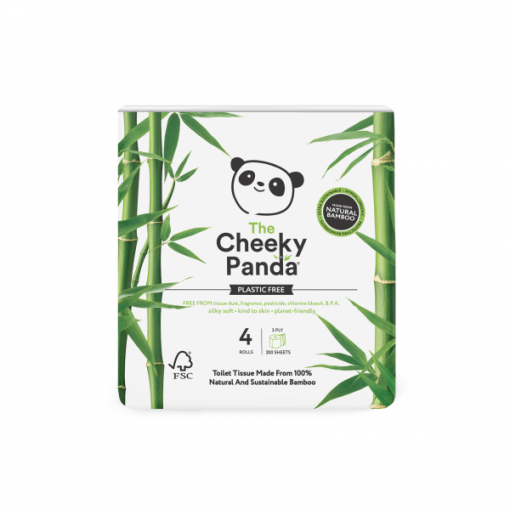 Foto van Cheeky Panda Toiletpapier verkrijgbaar bij DeDuurzameTuin.nl