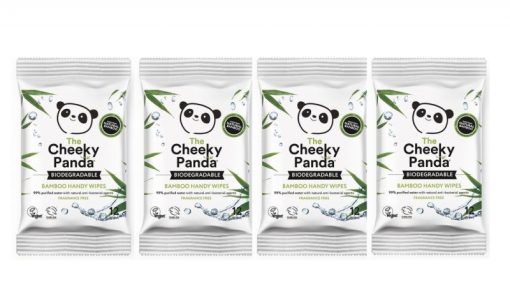 Foto van Cheeky Panda vochtige doekjes verkrijgbaar bij DeDuurzameTuin.nl