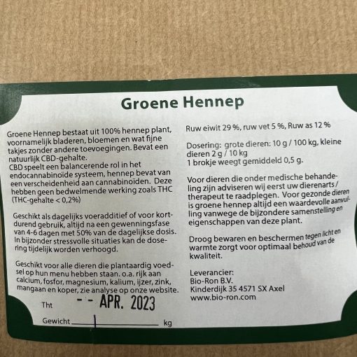 Bio-Ron Groene Hennep - Afbeelding 3