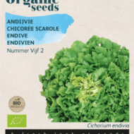 Foto van een zakje Andijvie nummer vijf2 verkrijgbaar bij DeDuurzameTuin.nl