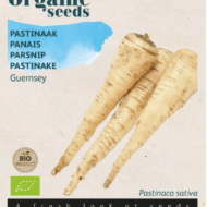 Foto van een zakje Pastinaak Guernsey Bio verkrijgbaar bij DeDuurzameTuin.nl