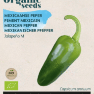 Foto van een zakje Peper Jalapeño Bio verkrijgbaar bij DeDuurzameTuin.nl