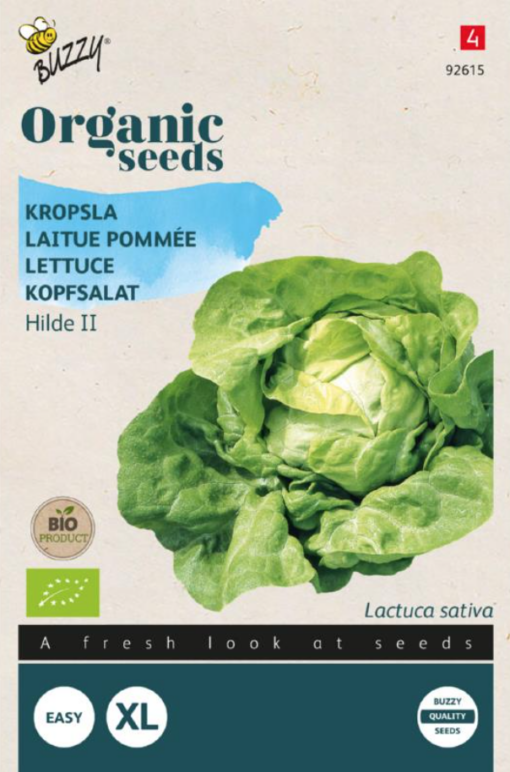 Foto van een zakje Kropsla Hilde II Bio verkrijgbaar bij DeDuurzameTuin.nl