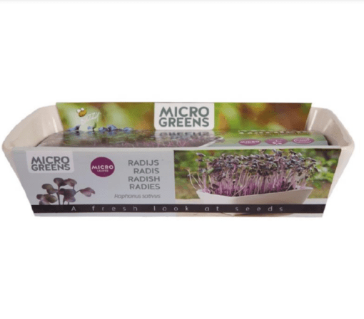 Microgreens Garden Radijs verkrijgbaar bij DeDuurzameTuin.nl
