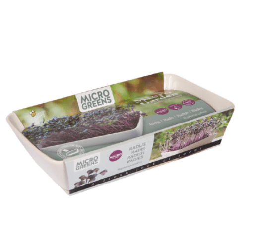Microgreens Garden Radijs verkrijgbaar bij DeDuurzameTuin.nl