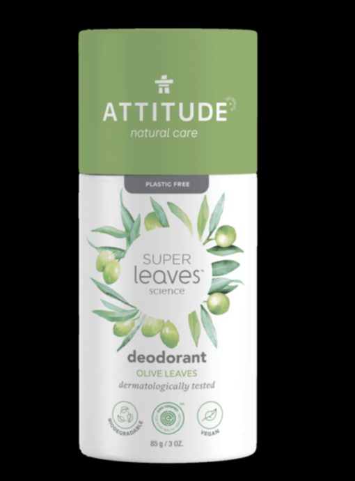 Attitude Leaves Deodorant Olijf verkrijgbaar bij DeDuurzameTuin.nl