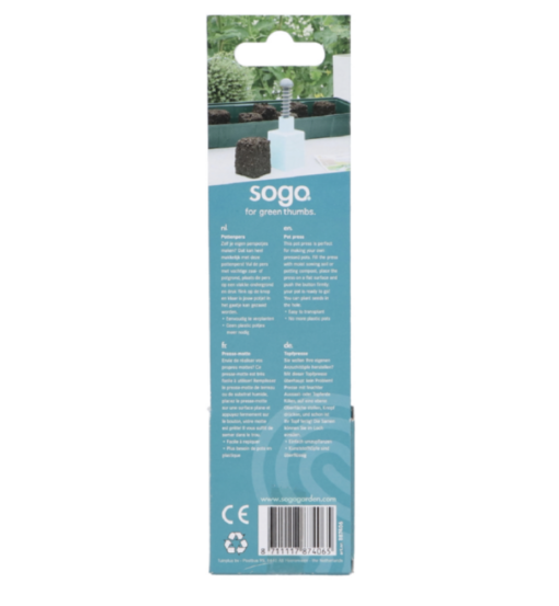 SOGO Pottenpers 4cm. verkrijgbaar bij DeDuurzameTuin.nl
