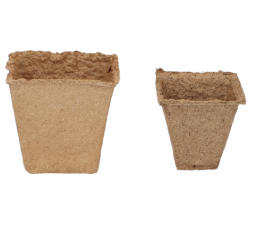 SOGO Biologische Potjes 6 cm. verkrijgbaar bij DeDuurzameTuin.nl