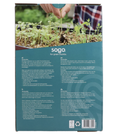 SOGO Vermiculiet verkrijgbaar bij DeDuurzameTuin.nl