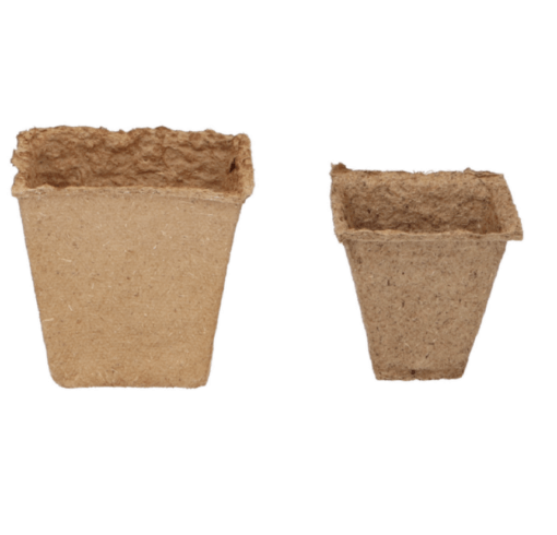 SOGO Biologische Potjes 8cm. verkrijgbaar bij DeDuurzameTuin.nl