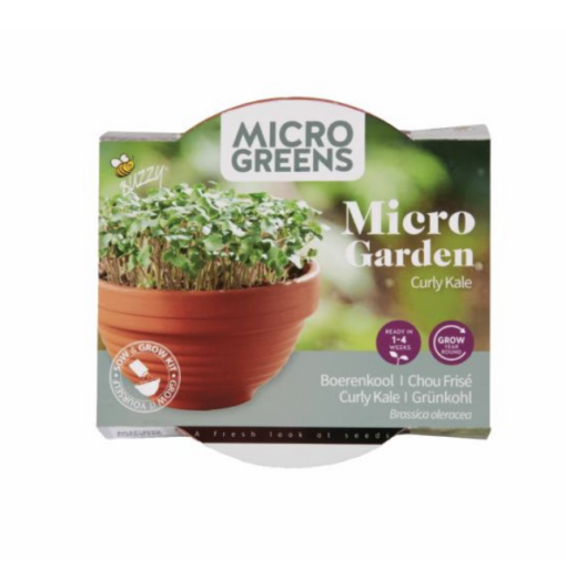 Microgreens schaal Boerenkool verkrijgbaar bij DeDuurzameTuin.nl