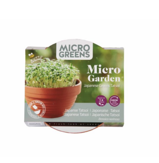 Microgreens schaal Tatsoi verkrijgbaar bij DeDuurzameTuin.nl