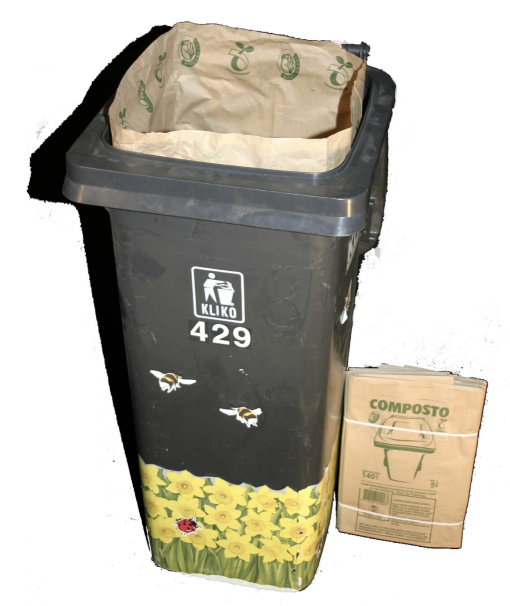 GFT containerzak Composto verkrijgbaar bij DeDuurzameTuin.nl
