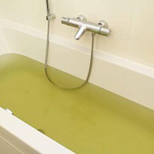 Verstopte ligbad afvoer