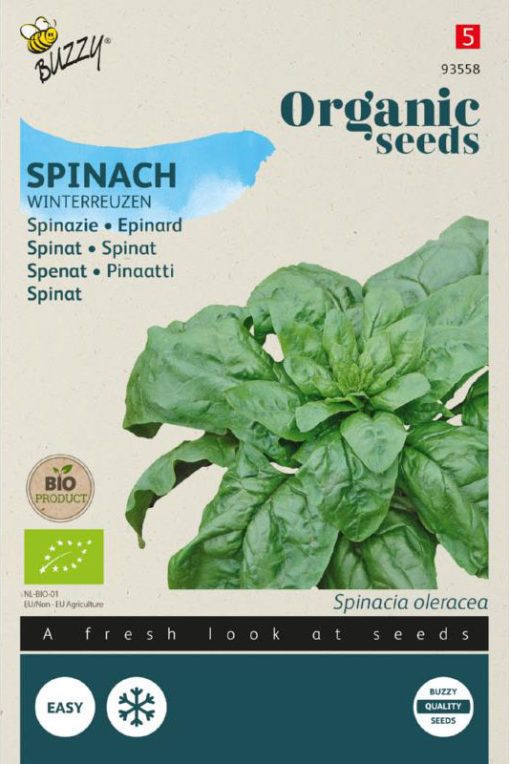 Spinazie Winterreuzen zaden zakje