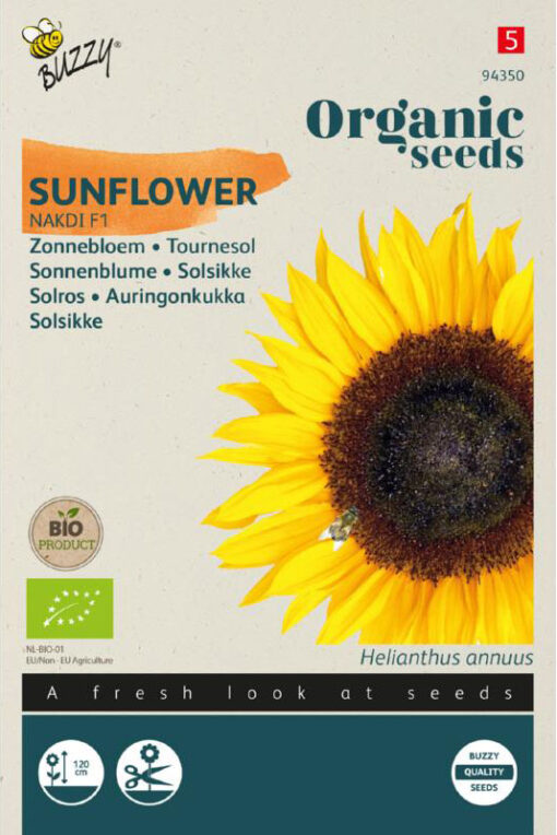 Zonnebloem Nakdi F1 zaden