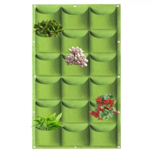 Plantgrowbag kweekzak voor aan de muur