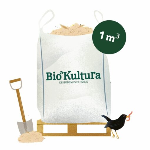Miscanthus Mulch verkrijgbaar bij DeDuurzameTuin.nl