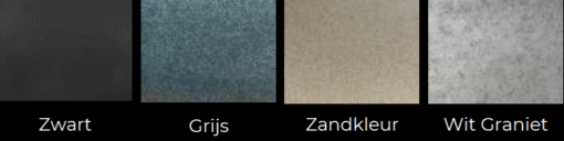 Kleuren van de Regenton Amsterdam van Prestige Water en DeDuurzameTuin.nl