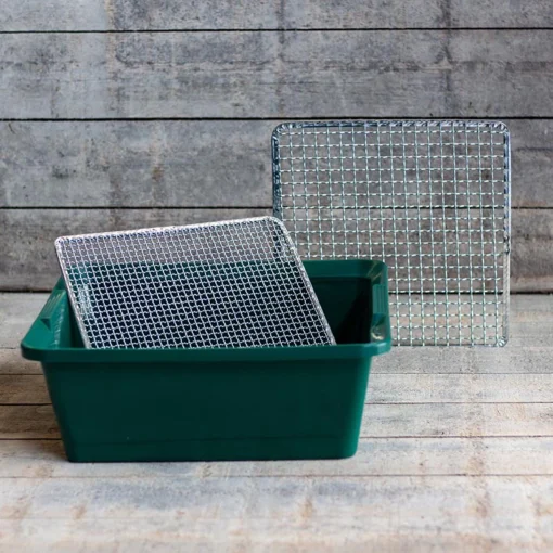 Garland 2-in-1 tuinzeef met fijne en grove zeef inzetstukken