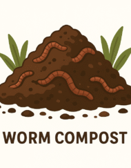 Wormenmest / Wormencompost natuurlijke bodemverbeteraar