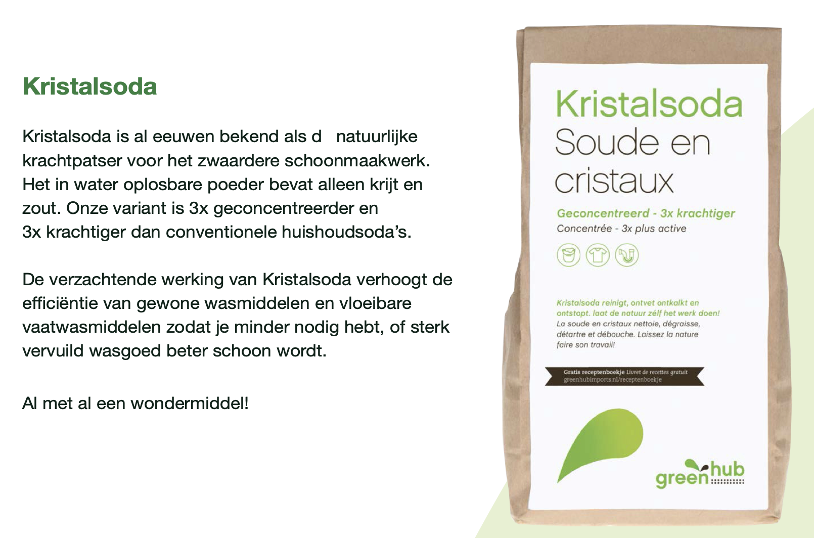 Kristalsoda 3x Geconcentreerd - Afbeelding 2