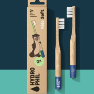 Hydrophil Kids tandenborstel SOFT Otter van bamboe met zachte haren