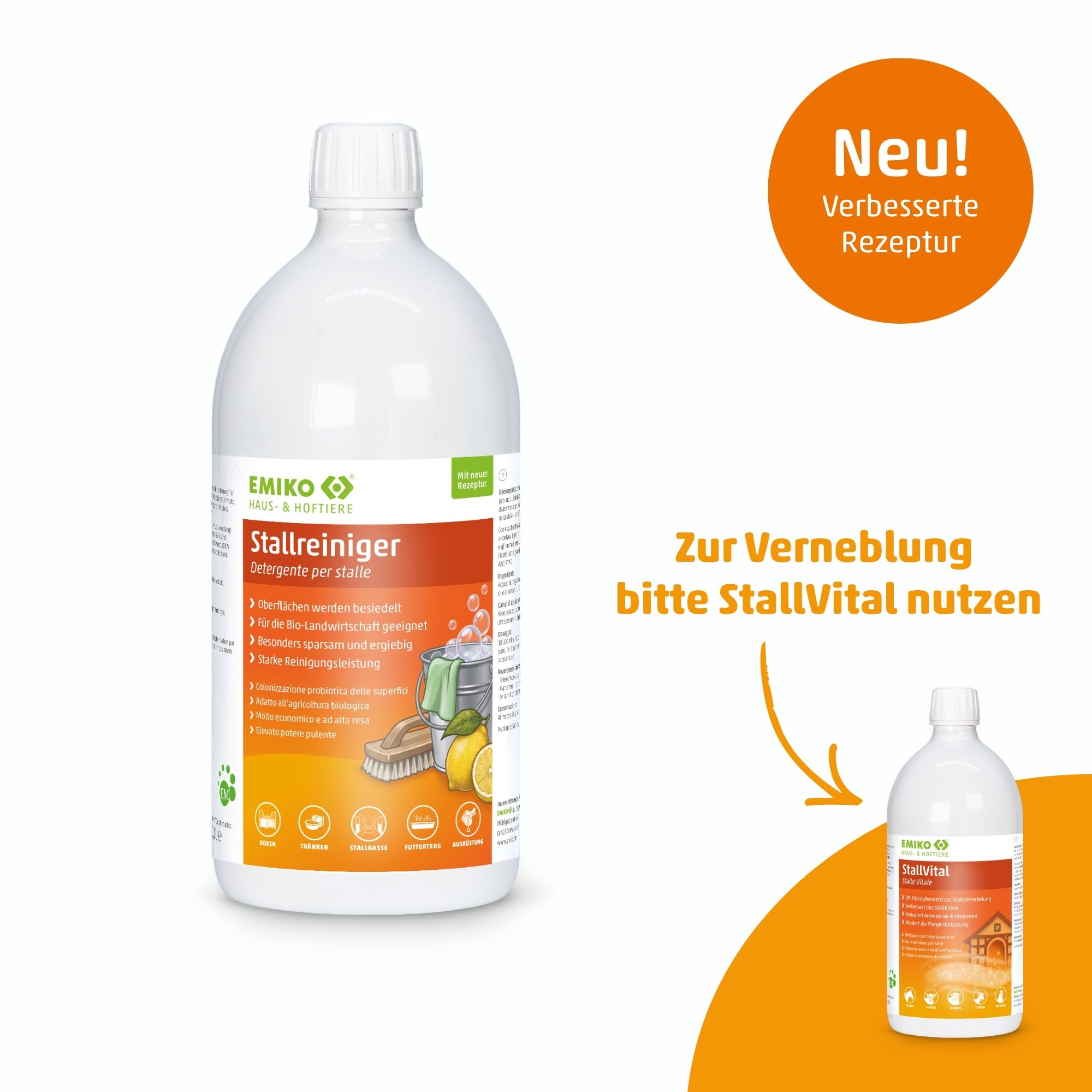 EMIKO Haus- & Hoftiere Stallreiniger - Afbeelding 7
